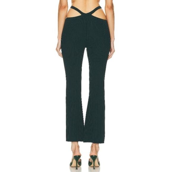 NWT Cult Gaia Ashton Pants in Isla Green Sz. L - Picture 4 of 9
